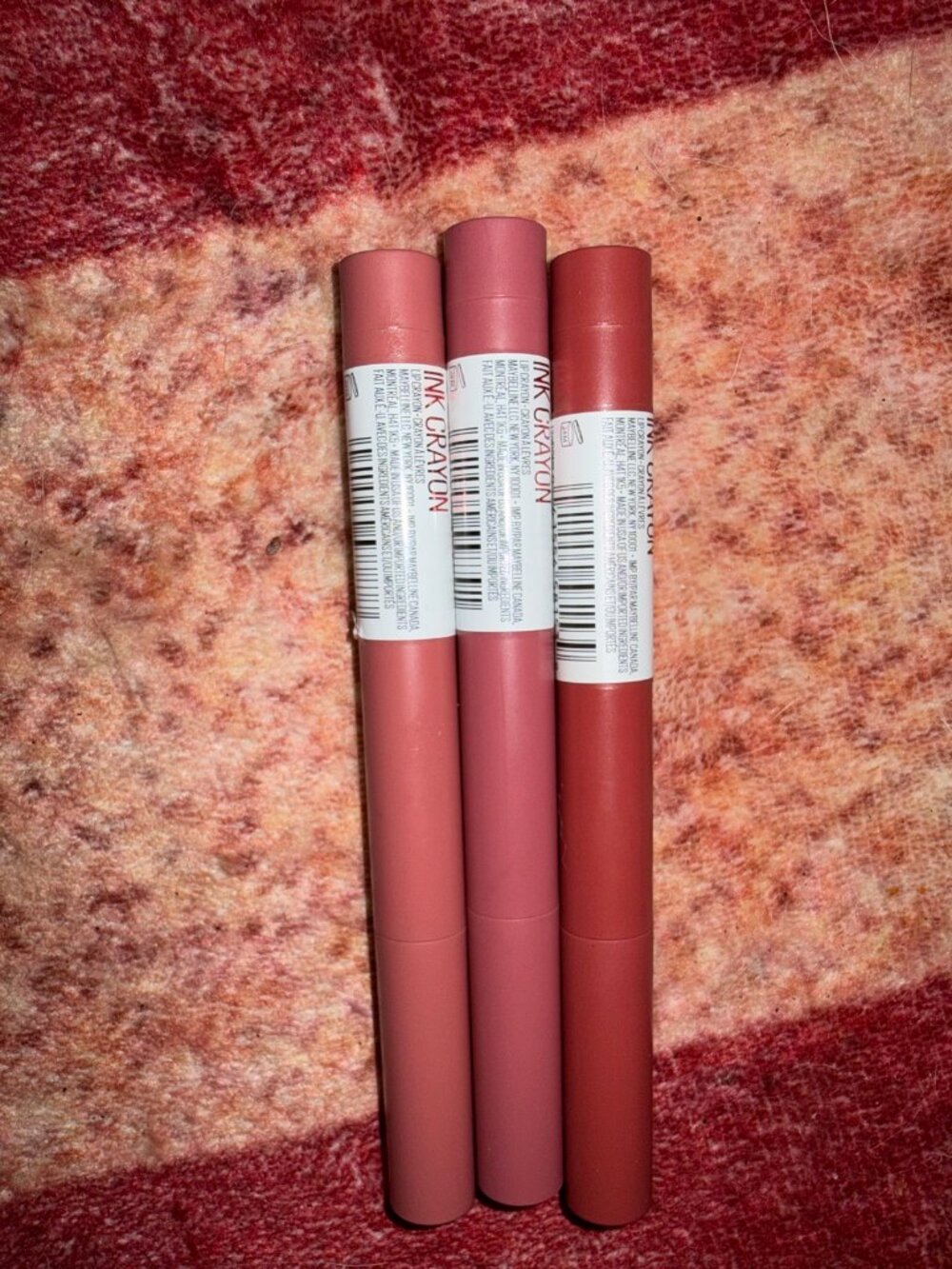 Maybelline SuperStay Ink Crayon Lipstick Lot of 3 Matte New Sealed